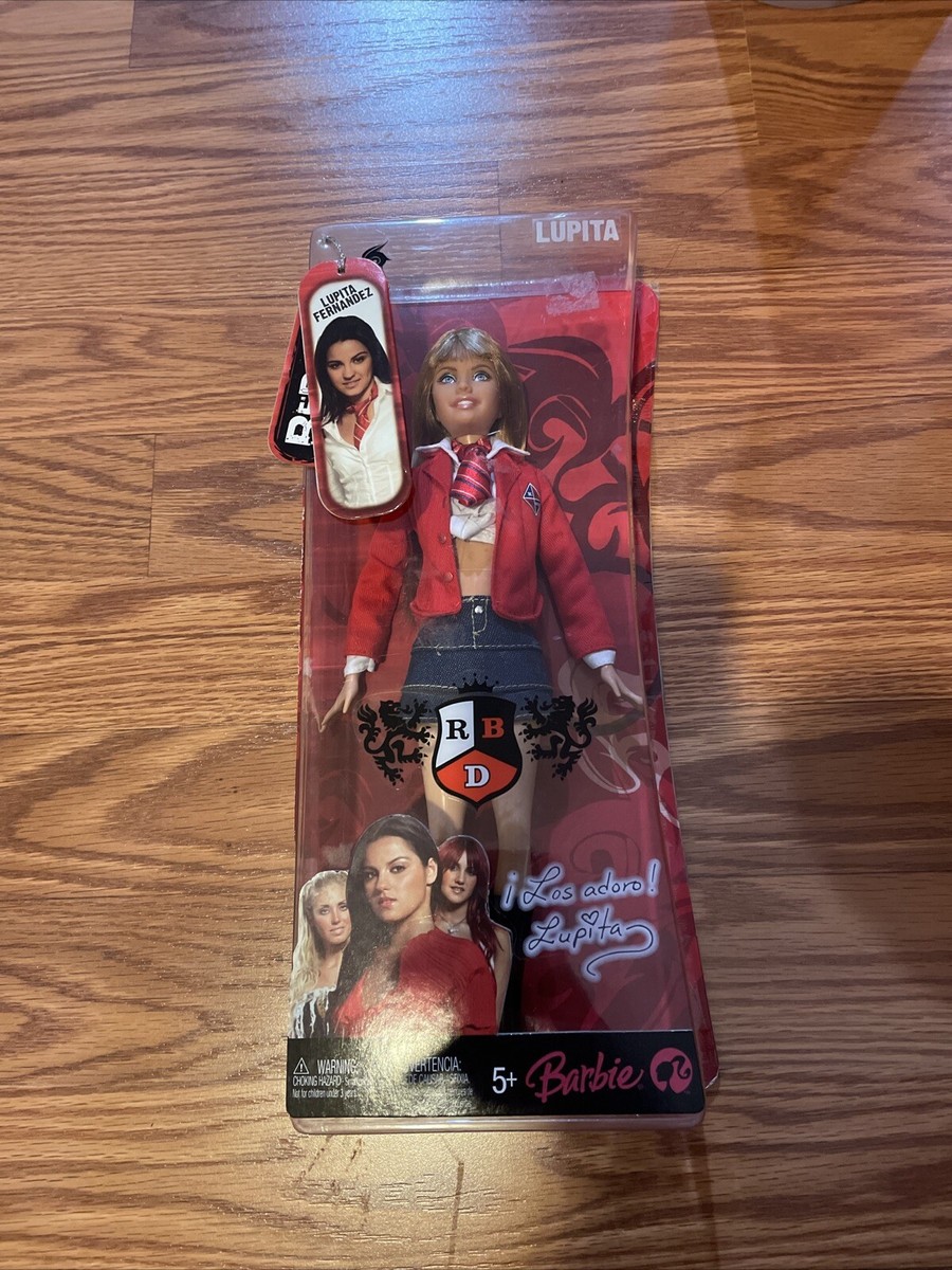 Poupée Barbie Rebelde (RBD) - Telenovela Lupita Fernandez Par Mattel (neuf)