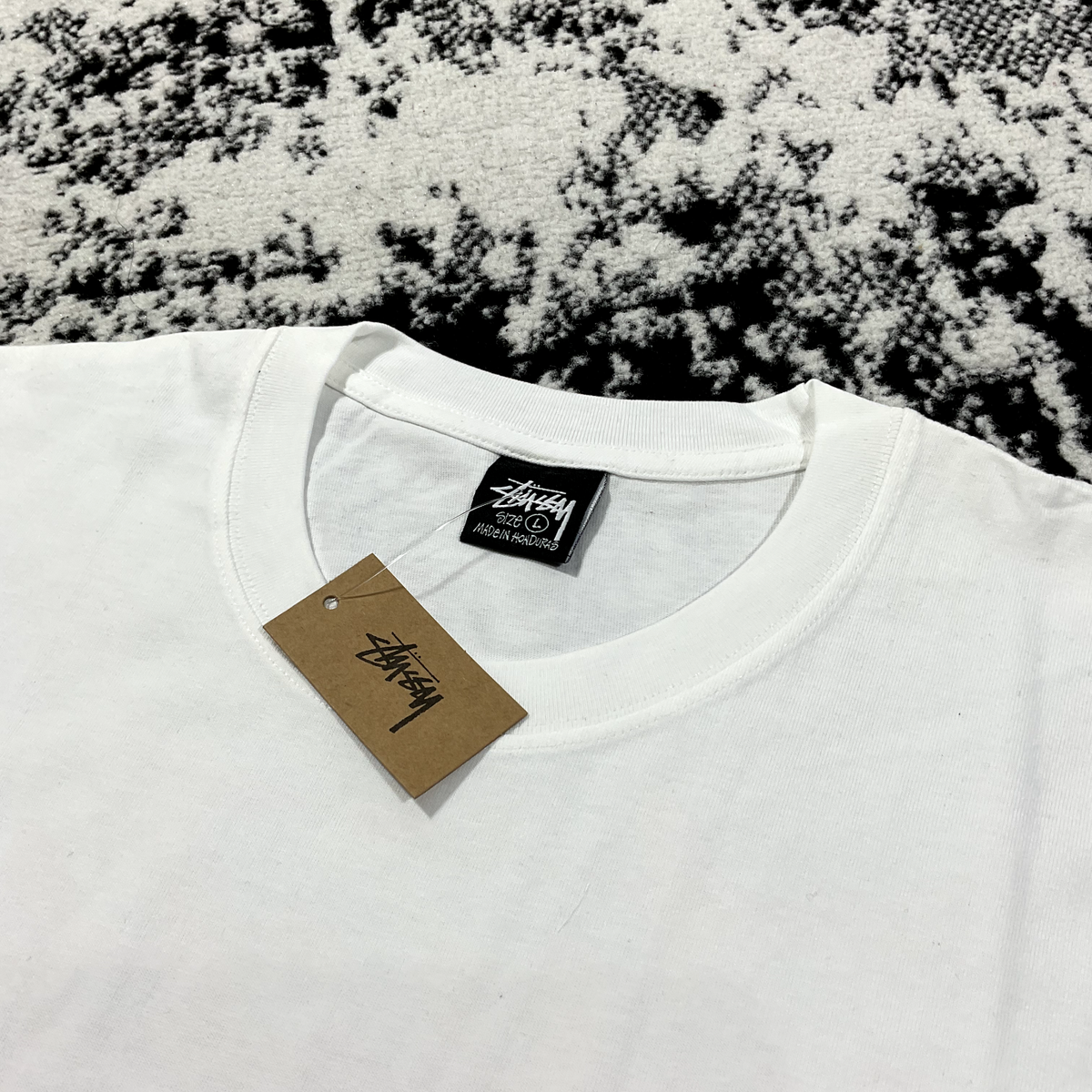 STUSSY SCORPION TEE WHITE - LARGE | eBay