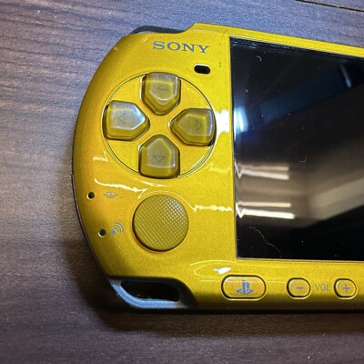 Sony PSP 3000 Launch Edition Bright Yellow Handheld System Sony PSP 3000 Launch Edition Bright Yellow Handheld System
