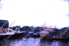 sl58 Original slide 1965 Oslo Norway ships 478a