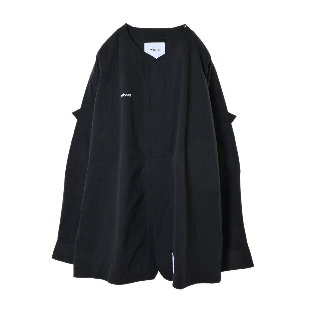 WTAPS Scout Black Embroidery Shirt Jacket 03 Cotton/Nylon WTAPS Scout Black Embroidery Shirt Jacket 03 Cotton/Nylon