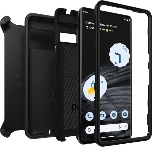 DROP PROOF Case For Google Pixel 8 Pro OtterBox Defender Series Black - Picture 4 of 5