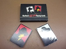 Vintage MARLBORO Wild West Playing Cards 2 Decks 1 Unopened Philip Morris 1991