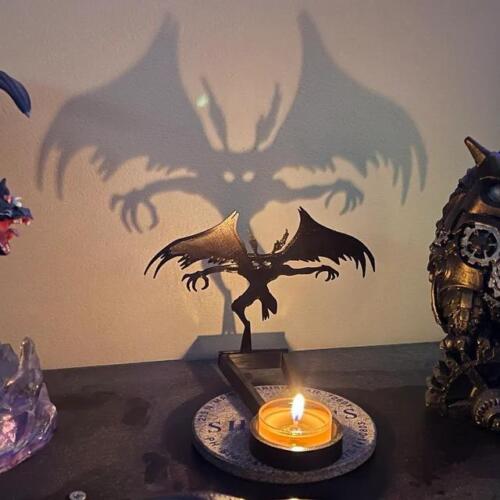 Drôle support d'ombre Halloween drôle chandelier décoration de bureau R405 - Photo 1/21