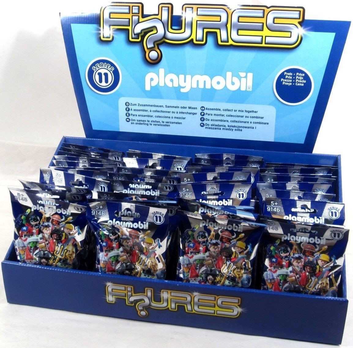 Playmobil 9146 Blue Boys Series 11 Mini Figure CASE of 48 my