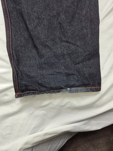 Y2K Ed Hardy x Christian Audigier Dragon Denim 2007 Baggy Jeans Men's 36x32 - Picture 14 of 16