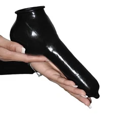 Brand New Latex Novelty Heavy-Duty Condom Cock and Ball Sheath (one size)
