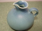 Van Briggle  Leroy Weber Pitcher Vase Signed "Origional" Ming Blue — photo 2