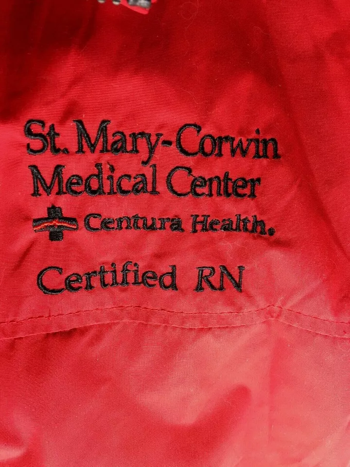 STORMTECH Mens Red Jacket with Prior Personalization Size Large - Image 3 of 4