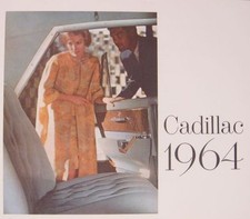 1964 Cadillac Dlx. Brochure Fleetwood Eldorado Limo Original