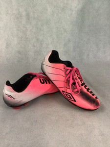 bright pink soccer cleats