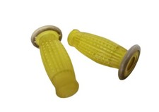 COPPIA MANOPOLE GIALLE VINTAGE PER VESPA