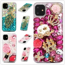 New Glitter Sparkle Bling Cute Rhinestone Diamonds Crystal Phone Case #