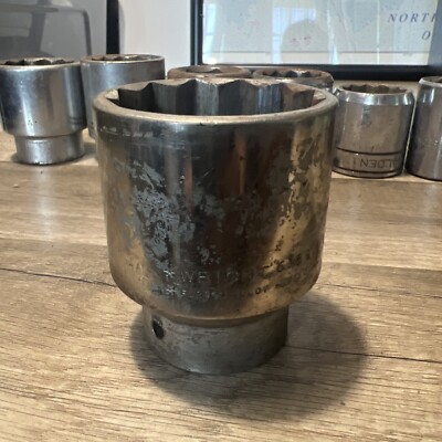 Wright Tools 6158 3/4'' Drive 1-13/16'' 12 Point  SAE Socket USA