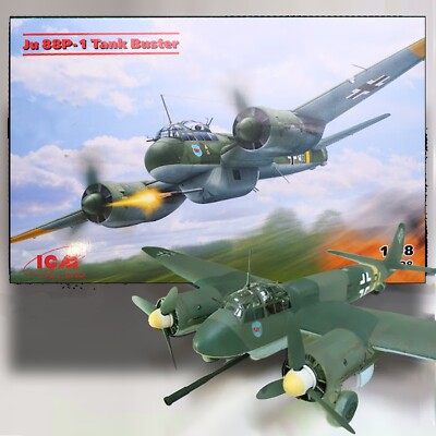 ICM 1:48 – Ju 88P-1 Tank Buster – Detailliertes Flugzeugmodell Für Sammler