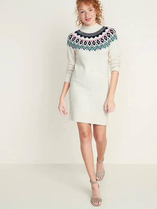 old navy sweater dress