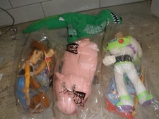 NEW SEALED BURGER KING DISNEY TOY STORY PALS SET OF 4 3 NEW 1 OPEN T82 