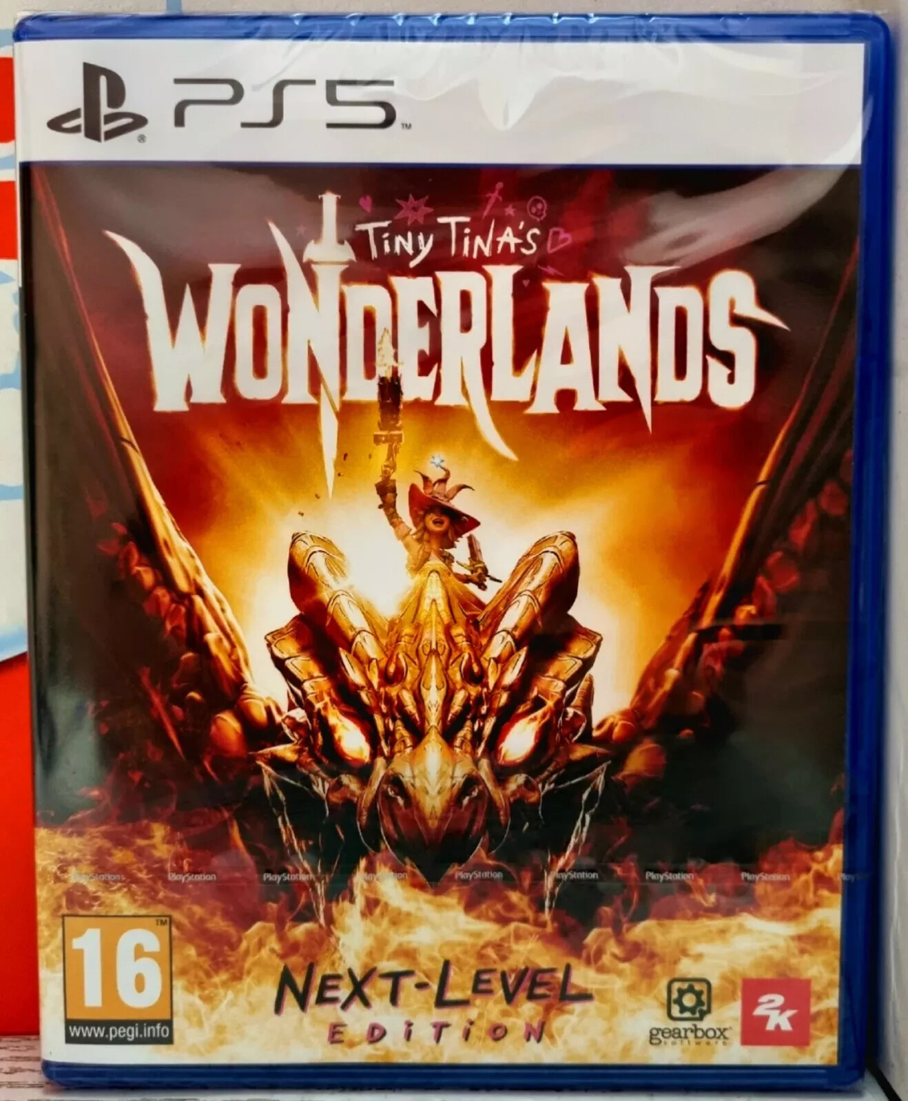 TINY TINA'S WONDERLANDS NEXT LEVEL ED. PS5 SPIN-OFF BORDERLANDS UK CON ITALIANO