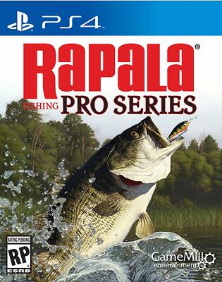 RAPALA FISHING PRO SERIES PS4 NEW! FISH TOURNAMENT, TROUT, BASS, CATFISH WALLEYE