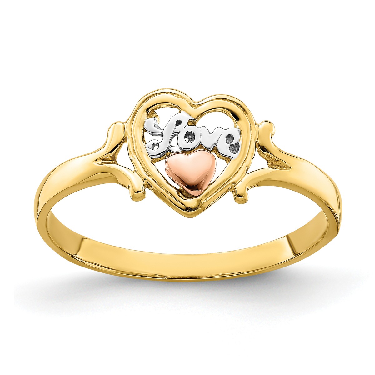 lui jewelryゴールドハートリング lui jewelryゴールドハートリング luijewelry heart ringの通販