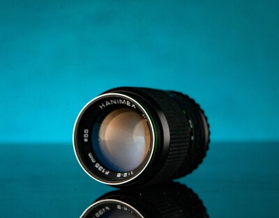 Hanimex Automatic MC 135mm 1:2.8 - M42 Mount Front & Rear Lens Cups