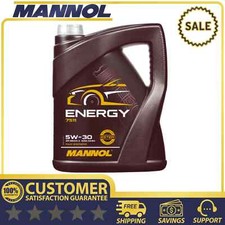Image of MANNOL ENERGY 5W/30 FULLY SYNTHETIC ENGINE OIL SL/CF ACEA A3/B3 WSS-M2C913-B 5L
