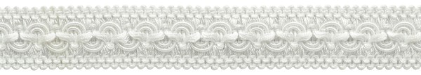 Solid Breite Gimp Braid Zierband 0100SG, Farbe Pure White, 5 Yards-image