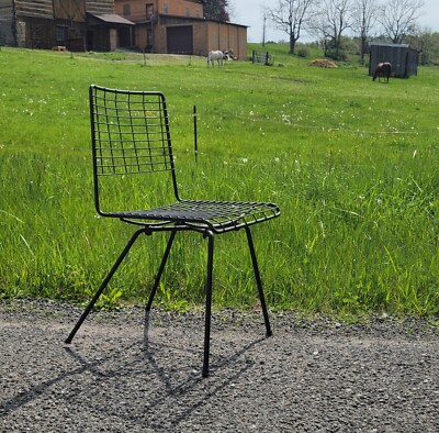 Keal John for Wire Pacific Iron Chair Chairs California Modernist