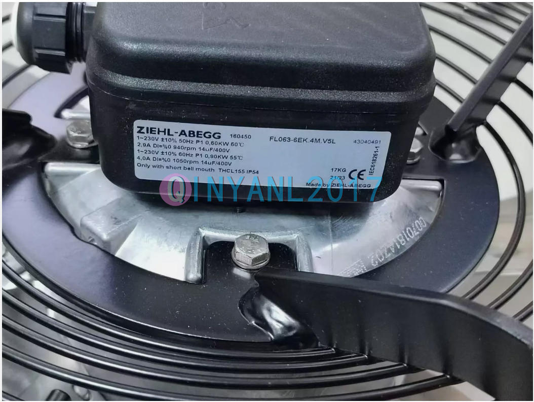 1PCS New ZIEHL-ABEGG FL063-6EK.4M.V5L Outdoor Cooling Axial Fan | eBay