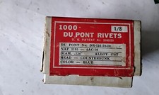 Vintage Dupont 1/8 Blind Rivets DR-134--78-10 