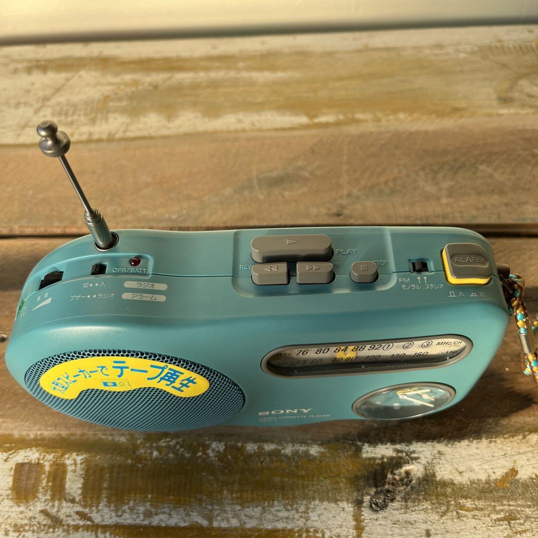 SONY CFT- 1 説明書　袋付 1994 レトロ　ラジオカセットプレーヤー SONY CFT-1 Radio Cassette Player with Manual and Bag Vintage