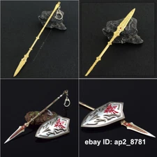 1/6 Kratos Ares Draupnir Spear Pike Guard Shield For 12'' Action Figure Custom
