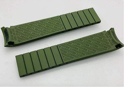 Genuine Ø41 Ø43 Longines HydroConquest L3 21mm L682 rubber strap band bracelet - Picture 18 of 21
