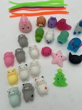 2018 Lot 31 pcs Mixed Mochi Squishy Toys Squishies for Kids Cats Farm Animals