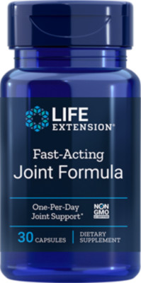 TAKE OFF $22! THREE PACK SALE Life Extension Fast-Acting Joint Formula 30 caps