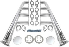 New Lake Style Chrome Headersstraightangle Plugbbc 366-502 V-8rat Rod1 78 New Lake Style Chrome Headersstraightangle Plugbbc 366-502 V-8rat Rod1 78