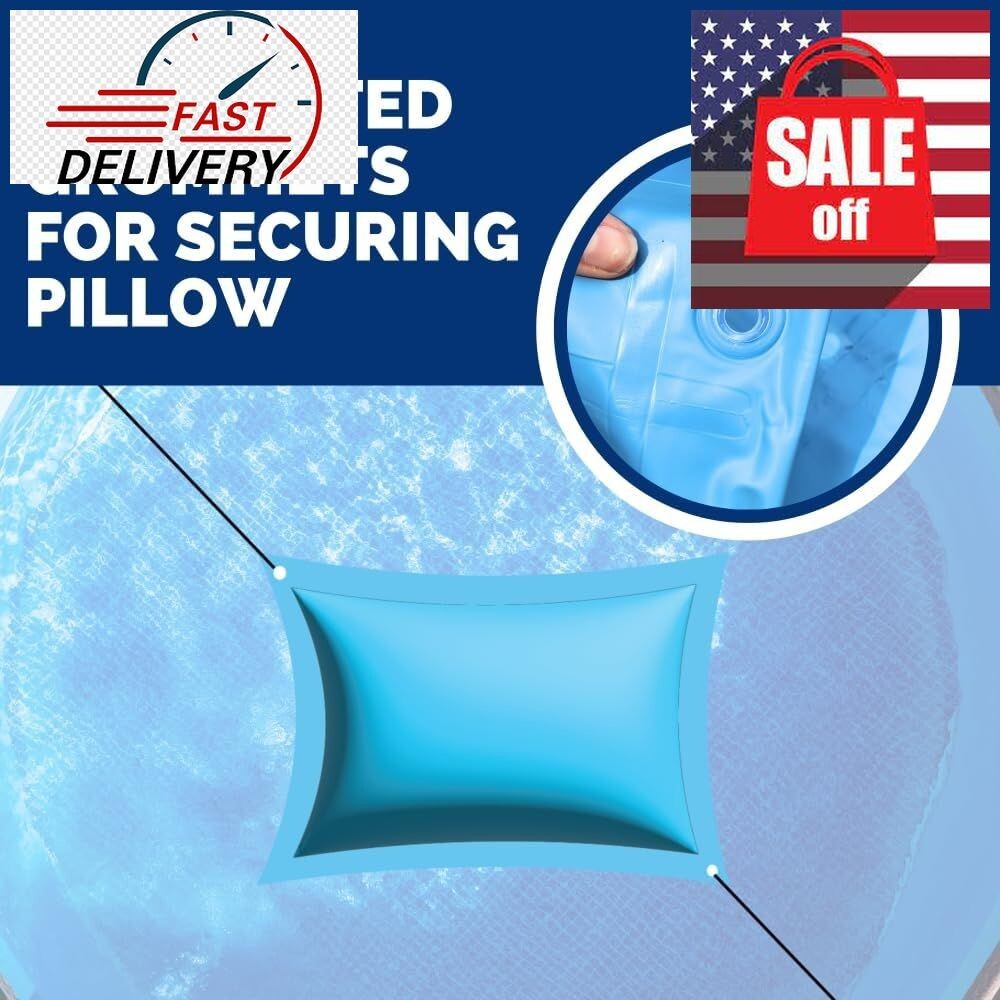Swimline 4x4 Feet Winterizing Air Pillow for AboveGround Pool Cover, 3