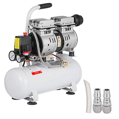 9L 550W Silent Flüsterkompressor Ölfrei Luftkompressor 58dB Druckluft Kessel
