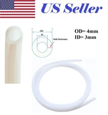 PTFE Bowden Teflon Tube 3 mm Filament 3D printer RepRap Rostock Kossel 