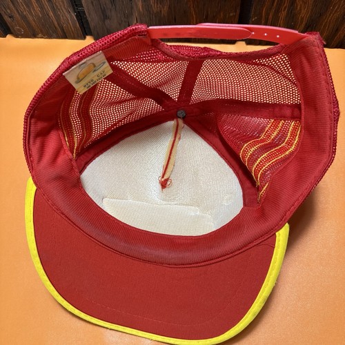 Vintage Kansas City Chiefs Hat Snapback Cap Big Logo Arrowhead 90s Trucker KC - Picture 9 of 16