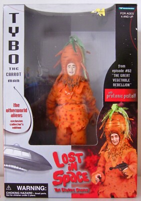 LOST IN SPACE Tybo the Carrot Man フィギュア TYBO THE CARROT MAN. 10.5