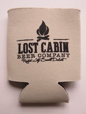Bier Flasche Kann Halter Koozie: Verlorener H&uuml;tte Co ~ Schnell City, S&uuml;d Dakota