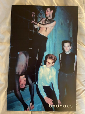 Bauhaus band poster print 11x17 | eBay