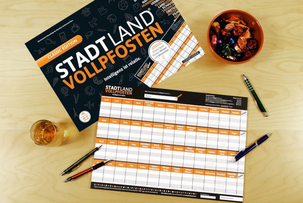 Thumbnail - Denkriesen - Stadt Land Vollpfosten® - Classic Edition - Intelligenz