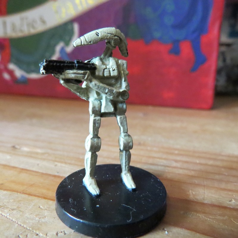 Star Wars miniatures Battle Droid #29 w/card