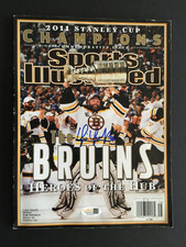 TIM THOMAS AUTO'D COMMERATIVE ISSUE SPORTS ILLUSTRATED MAGAZINE  JSA  AUTH.