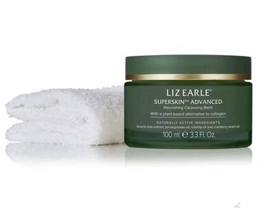 Liz Earle Superskin Advanced Nourishing Cleansing Balm 100ml & Cloth New