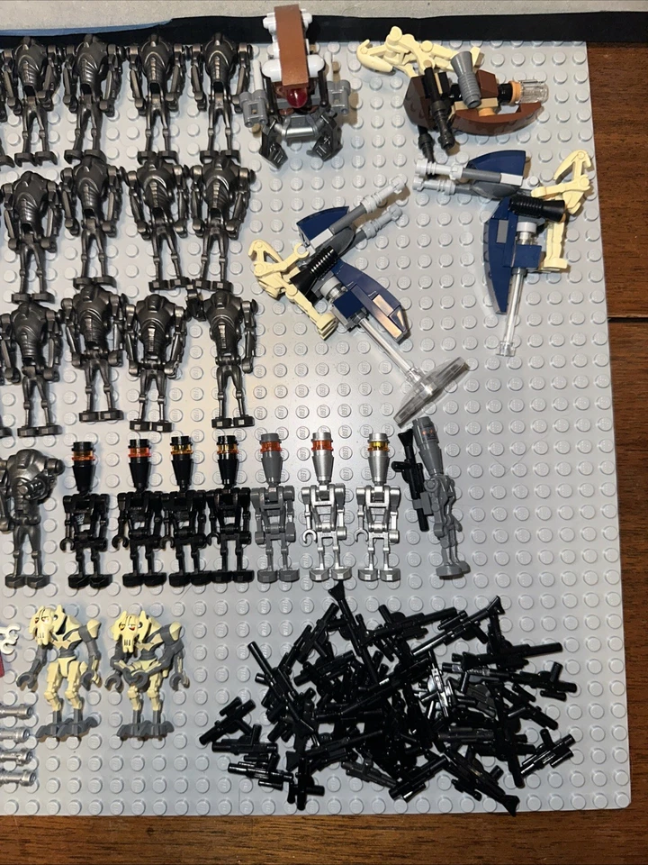 LEGO Starwars Battle Droid Army Minifigure Lot. General Grievous Rare Figures. - Image 4 of 4