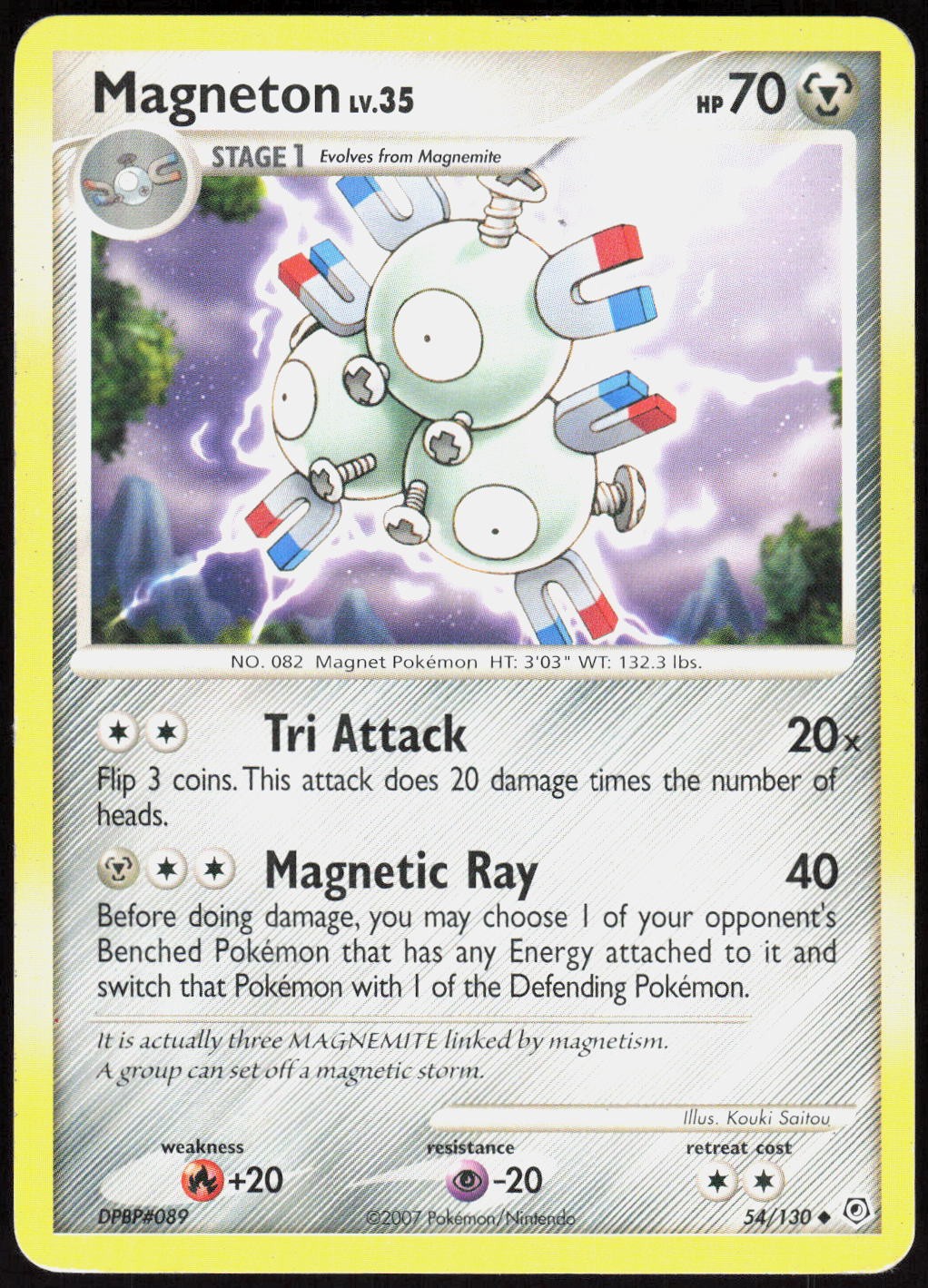 Magneton 54 Diamond & Pearl - Pokemon LP (Uncommon)