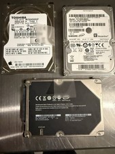 Vintage 2.5" SATA Internal HDD Lot 320GB 1TB 160GB